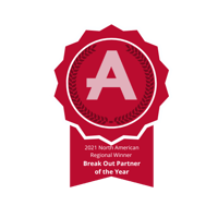 2021 North American Regional Winner  Break Out Partner of the Year